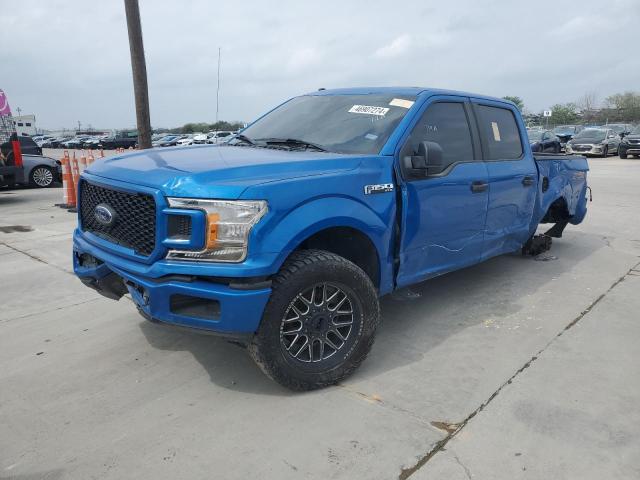 1FTEW1CP3KKE46170 - 2019 FORD F150 SUPERCREW BLUE photo 1