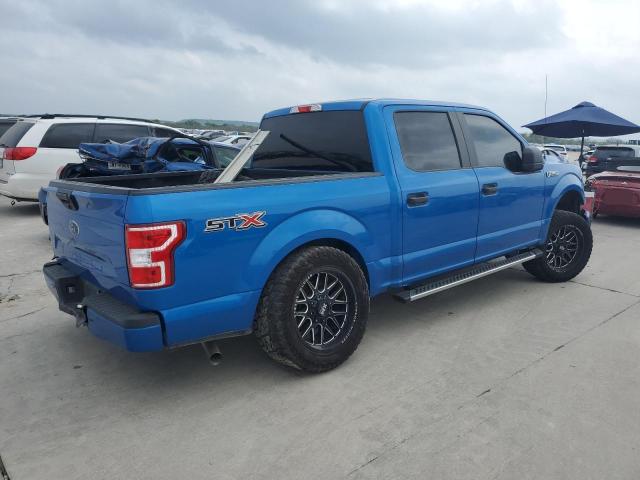 1FTEW1CP3KKE46170 - 2019 FORD F150 SUPERCREW BLUE photo 3