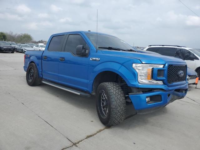 1FTEW1CP3KKE46170 - 2019 FORD F150 SUPERCREW BLUE photo 4
