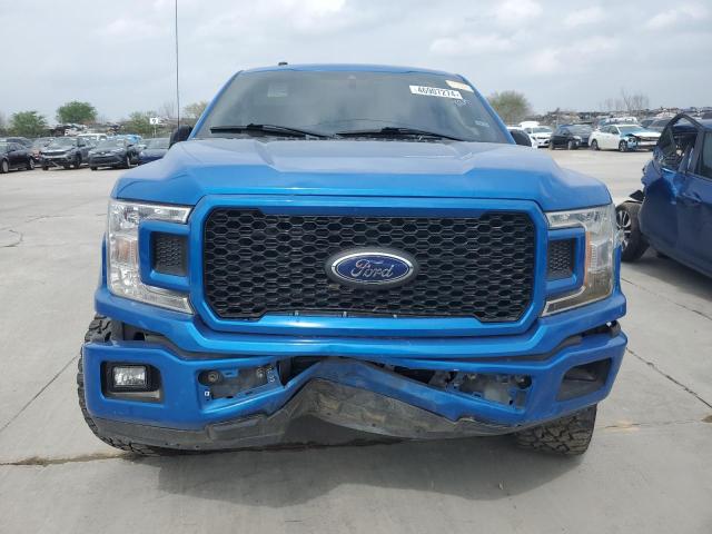 1FTEW1CP3KKE46170 - 2019 FORD F150 SUPERCREW BLUE photo 5