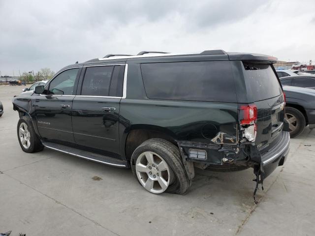 1GNSKJKC7GR425471 - 2016 CHEVROLET SUBURBAN K1500 LTZ GREEN photo 2