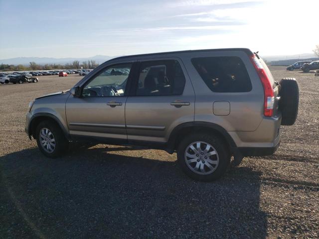 JHLRD78975C010427 - 2005 HONDA CR-V SE BEIGE photo 2