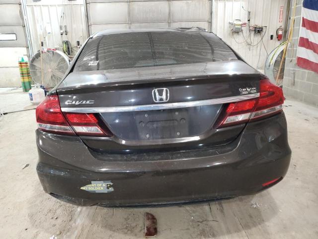 2HGFB2F56DH555282 - 2013 HONDA CIVIC LX 黑色 照片 6