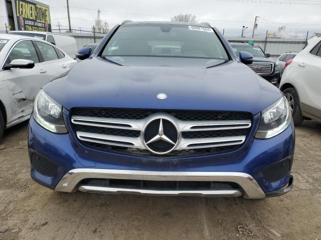 WDC0G4KB4HF118427 - 2017 MERCEDES-BENZ GLC 300 4MATIC BLUE photo 5