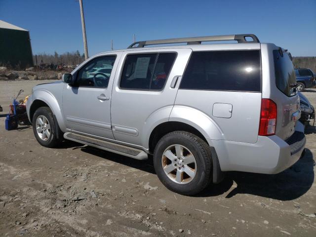 5N1AR1NB4CC631827 - 2012 NISSAN PATHFINDER S 银色 照片 2