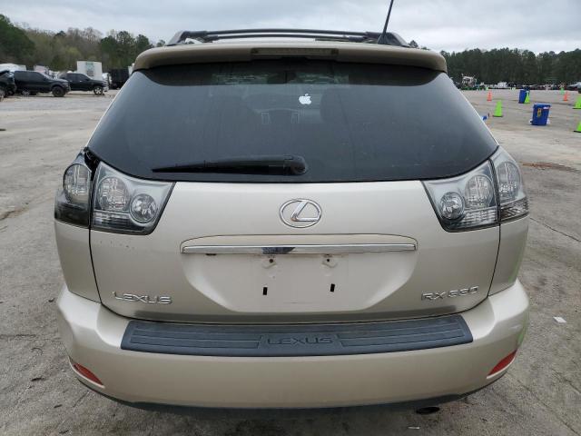 JTJHA31U540050124 - 2004 LEXUS RX 330 TAN photo 6