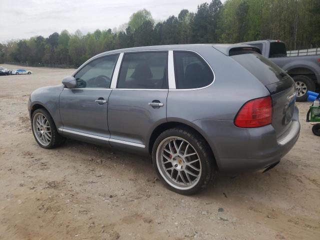 WP1AC29P06LA90635 - 2006 PORSCHE CAYENNE TURBO SILVER photo 2