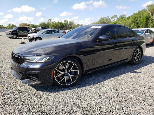 WBA13BK00MCF21504 - 2021 BMW M550XI BLACK photo 1