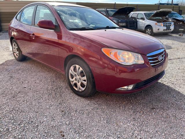 KMHDU4AD1AU172820 - 2010 HYUNDAI ELANTRA BLUE MAROON photo 1