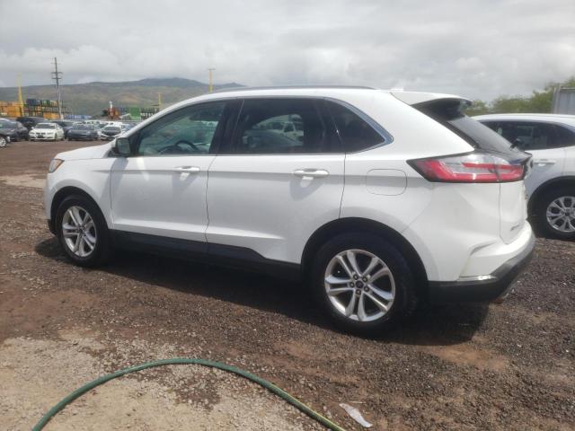 2FMPK4J90KBB89954 - 2019 FORD EDGE SEL WHITE photo 2