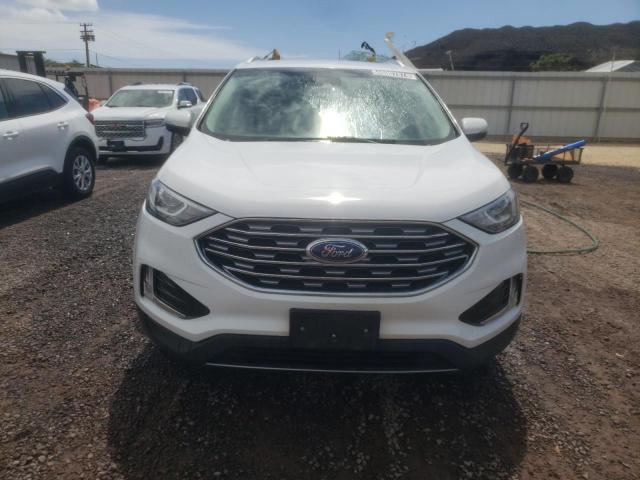 2FMPK4J90KBB89954 - 2019 FORD EDGE SEL WHITE photo 5