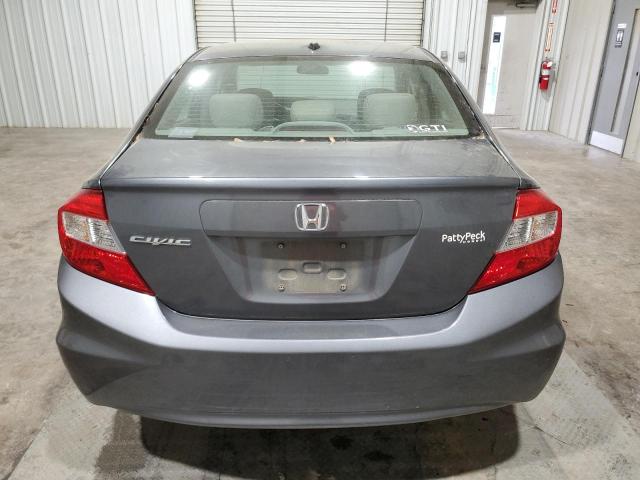 19XFB2F81CE029497 - 2012 HONDA CIVIC EX GRAY photo 6