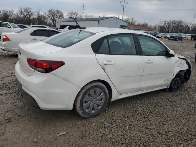 3KPA24AD3LE328824 - 2020 KIA RIO LX WHITE photo 3