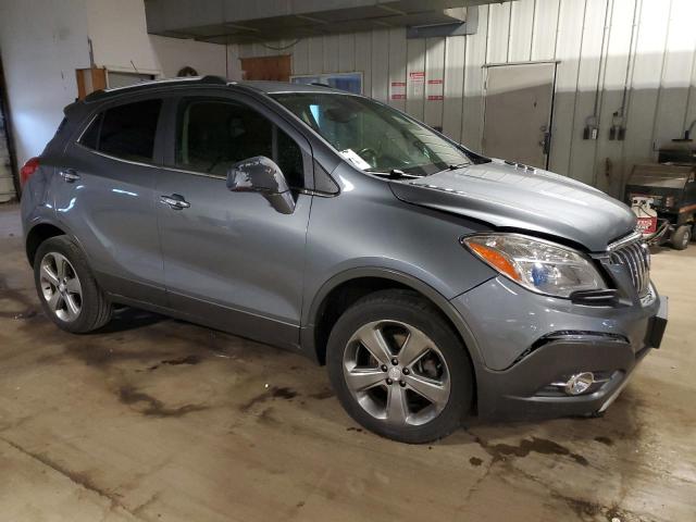 KL4CJCSB7DB114110 - 2013 BUICK ENCORE GRAY photo 4