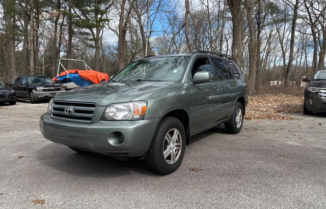 JTEGD21A950120243 - 2005 TOYOTA HIGHLANDER GREEN photo 2