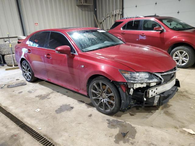 JTHCE1BL5D5006797 - 2013 LEXUS GS 350 BURGUNDY photo 4