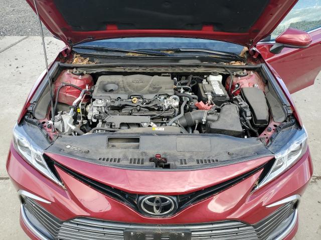 4T1C11BK1NU050612 - 2022 TOYOTA CAMRY LE BURGUNDY photo 11