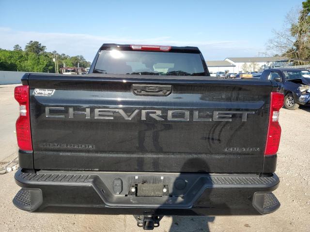 3GCPABEKXPG134134 - 2023 CHEVROLET SILVERADO C1500 CUSTOM BLACK photo 6