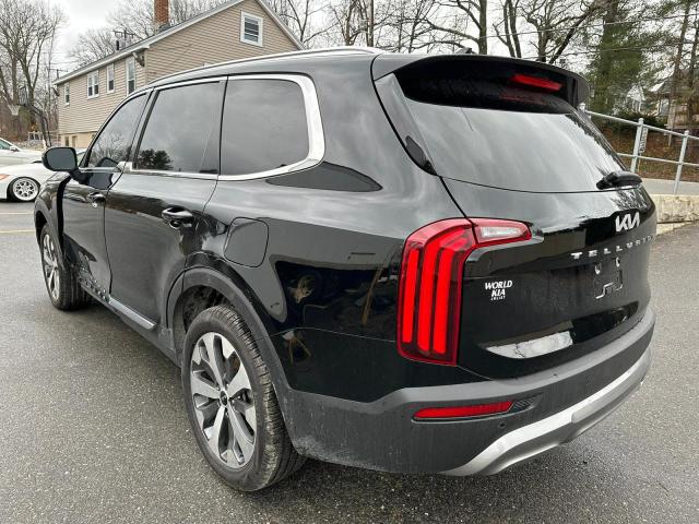 5XYP34HC3NG223114 - 2022 KIA TELLURIDE EX BLACK photo 2