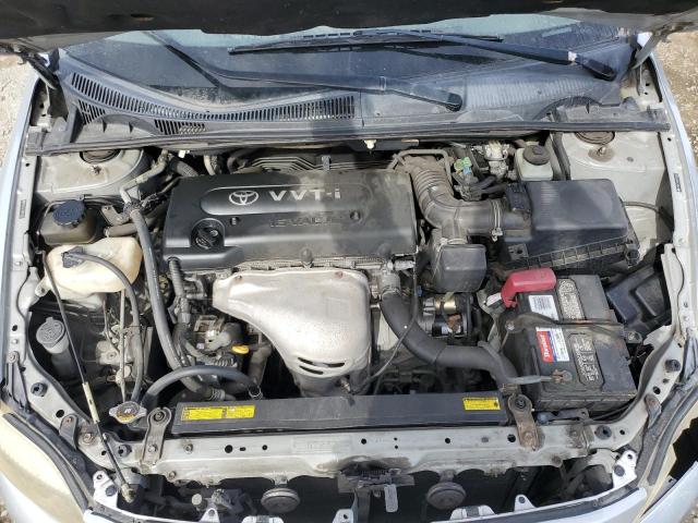 JTKDE167860139873 - 2006 TOYOTA SCION TC ვერცხლისფერი ფოტო 11