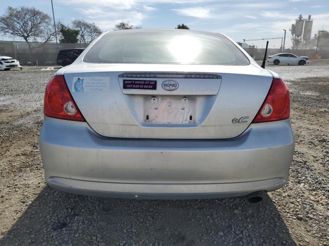 JTKDE167860139873 - 2006 TOYOTA SCION TC ვერცხლისფერი ფოტო 6