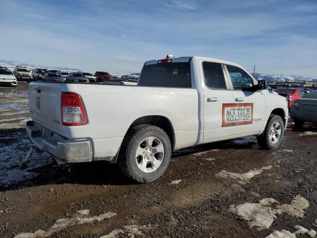 1C6SRFBT0MN803951 - 2021 RAM 1500 BIG HORN/LONE STAR WHITE photo 3