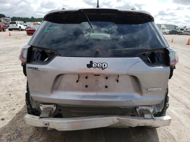 1C4PJLCB5KD332392 - 2019 JEEP CHEROKEE LATITUDE SILVER photo 6