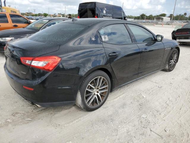 ZAM57XSA6G1175420 - 2016 MASERATI GHIBLI BLACK photo 3