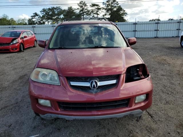 2HNYD18615H523479 - 2005 ACURA MDX TOURING MAROON photo 5