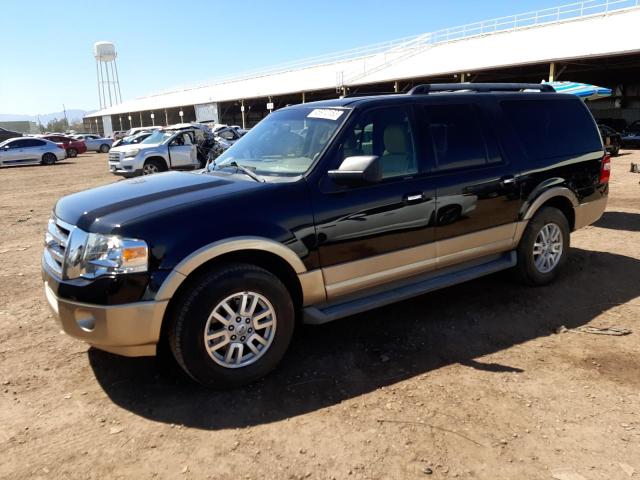 1FMJK1H55EEF21452 - 2014 FORD EXPEDITION EL XLT BLACK photo 1