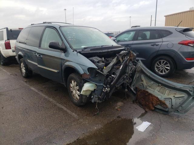 2A4GP54L06R759963 - 2006 CHRYSLER TOWN & COU TOURING ლურჯი ფოტო 4