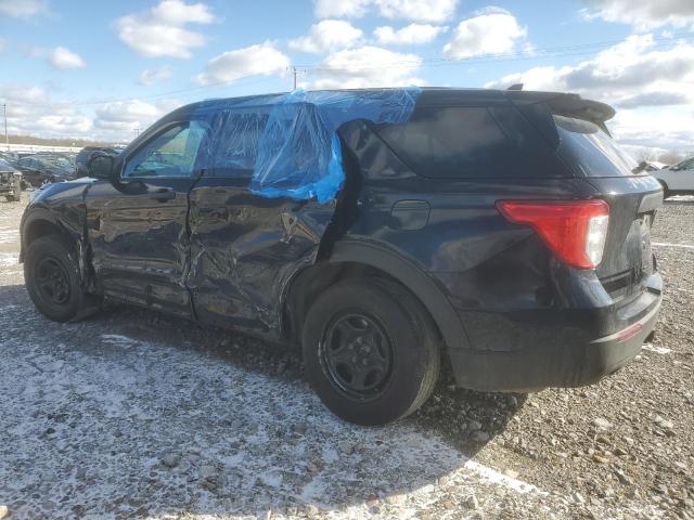 1FM5K8AB4MGB24988 - 2021 FORD EXPLORER POLICE INTERCEPTOR BLACK photo 2