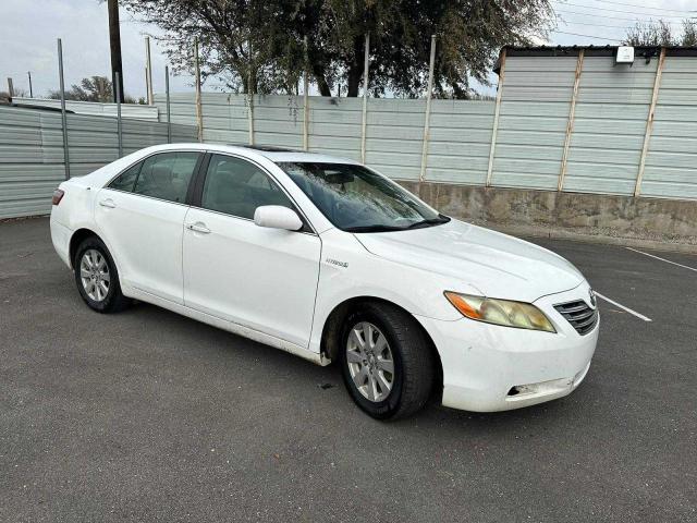 4T1BB46K47U018132 - 2007 TOYOTA CAMRY HYBRID WHITE photo 1