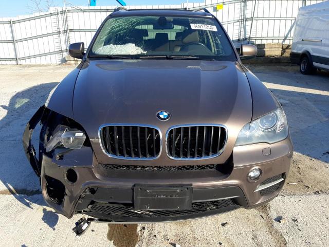 5UXZV4C54BL408945 - 2011 BMW X5 XDRIVE35I BROWN photo 5