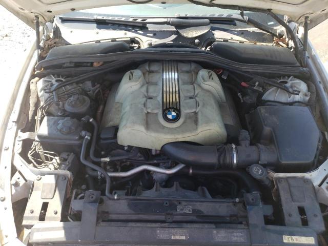 WBAEK734X5B327277 - 2005 BMW 645 CI AUTOMATIC CREAM photo 11