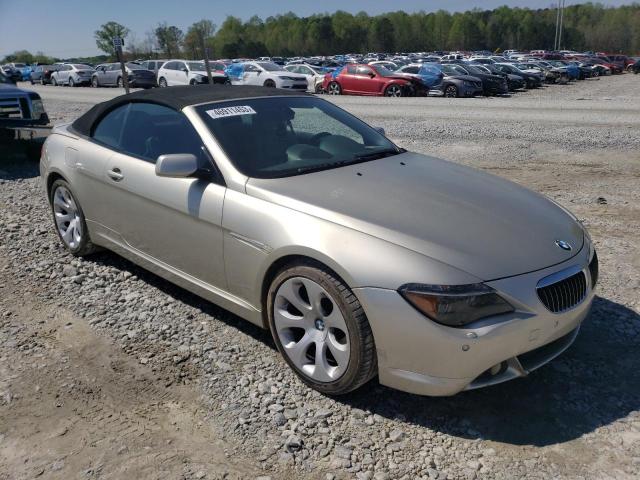 WBAEK734X5B327277 - 2005 BMW 645 CI AUTOMATIC CREAM photo 4