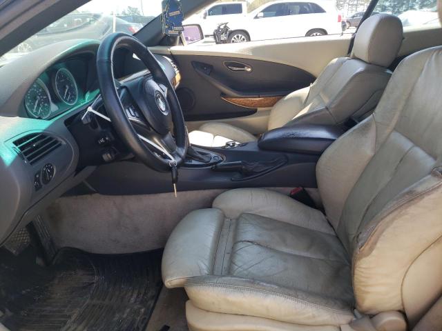 WBAEK734X5B327277 - 2005 BMW 645 CI AUTOMATIC CREAM photo 7