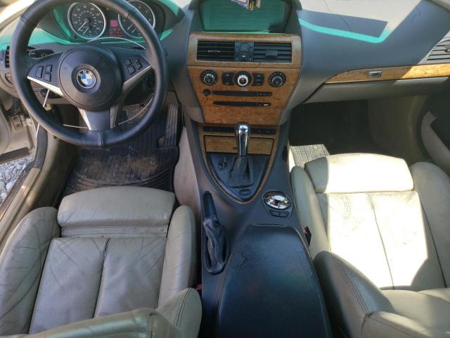 WBAEK734X5B327277 - 2005 BMW 645 CI AUTOMATIC CREAM photo 8