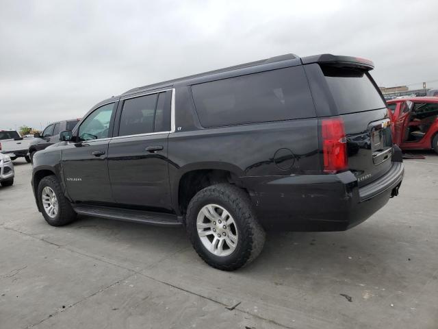 1GNSCHKC0JR334989 - 2018 CHEVROLET SUBURBAN C1500 LT BLACK photo 2