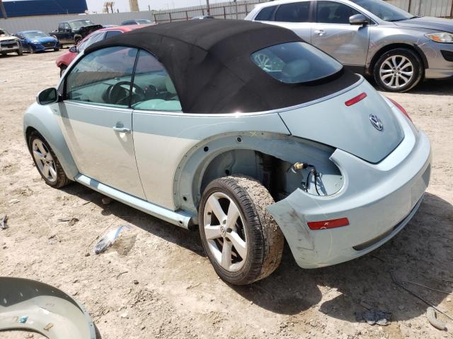 3VWRW3AL2AM007947 - 2010 VOLKSWAGEN NEW BEETLE TWO TONE photo 2