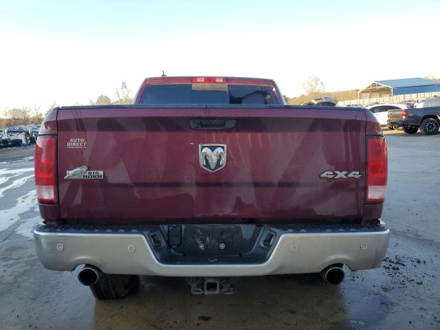 1C6RR7LT3KS558743 - 2019 RAM 1500 CLASS SLT ბურგუნდია ფოტო 6