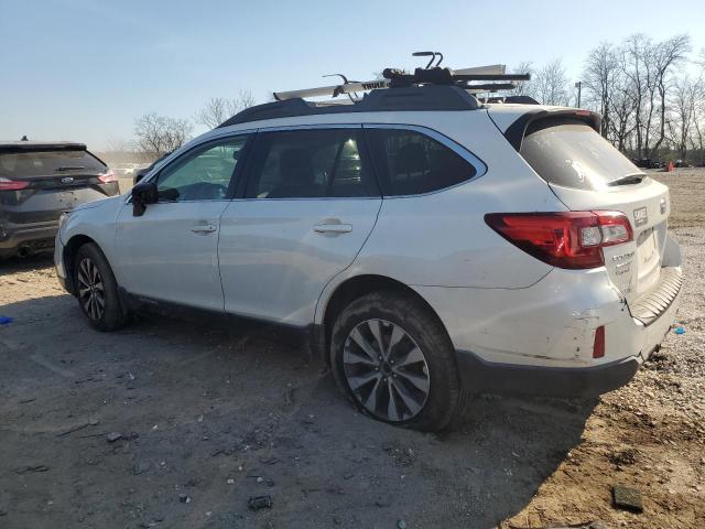 4S4BSEJC6F3205592 - 2015 SUBARU OUTBACK 3.6R LIMITED WHITE photo 2