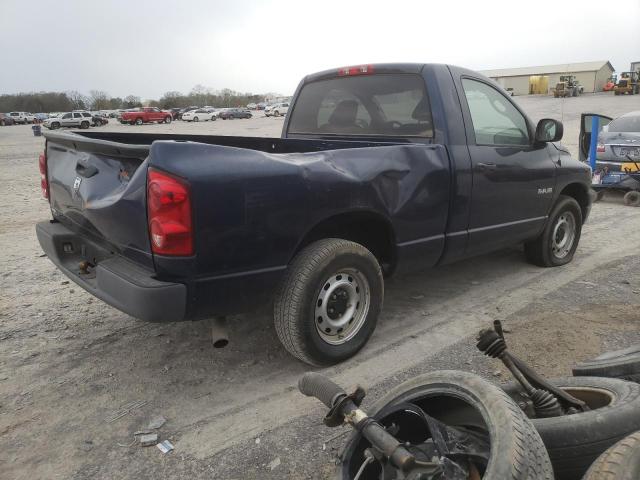 1D7HA16K58J209941 - 2008 DODGE RAM 1500 ST BLUE photo 3