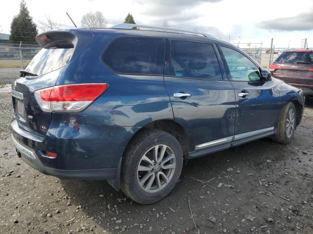 5N1AR2MM0FC691407 - 2015 NISSAN PATHFINDER S BLUE photo 3