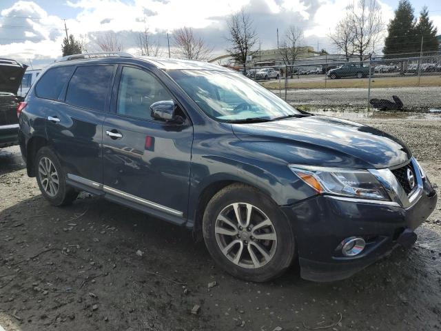 5N1AR2MM0FC691407 - 2015 NISSAN PATHFINDER S BLUE photo 4