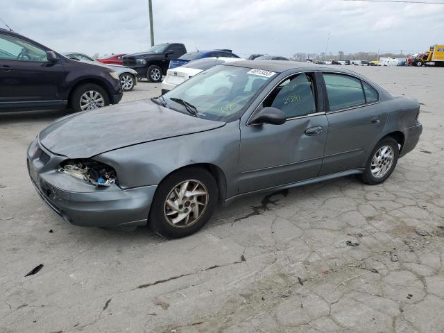 1G2NE52F94M565954 - 2004 PONTIAC GRAND AM SE GRAY photo 1