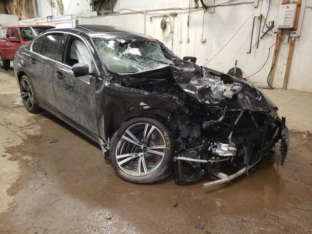 3MW5R7J08N8C46890 - 2022 BMW 330XI Noir photo 1