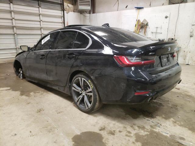 3MW5R7J08N8C46890 - 2022 BMW 330XI BLACK photo 3