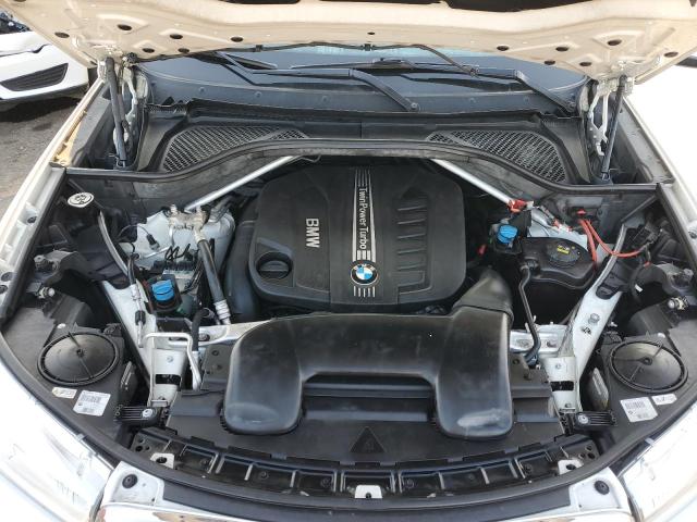 5UXKS4C53F0N10271 - 2015 BMW X5 XDRIVE35D WHITE photo 12