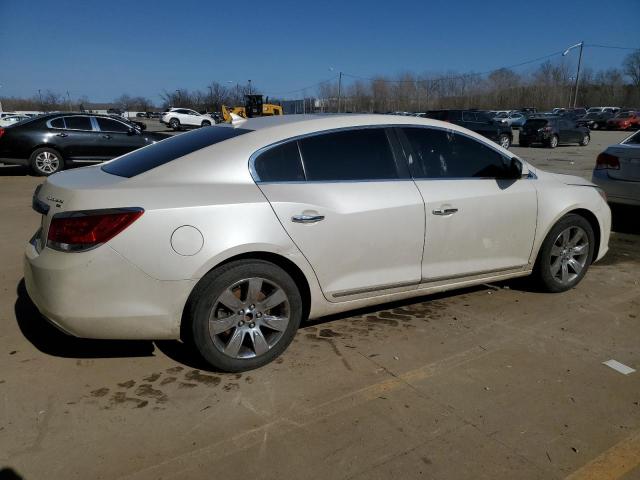 1G4GE5ED7BF250565 - 2011 BUICK LACROSSE CXS WHITE photo 3